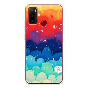 Силиконовый чехол с котиком для Ulefone Note 10 (Mew)