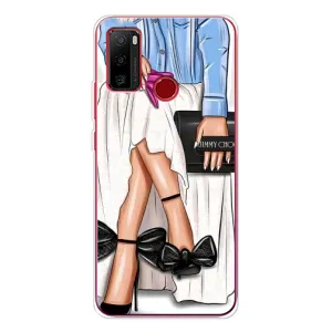 Силиконовый Чехол на Ulefone Note 10 с картинкой Стильных Девушек (Мода)