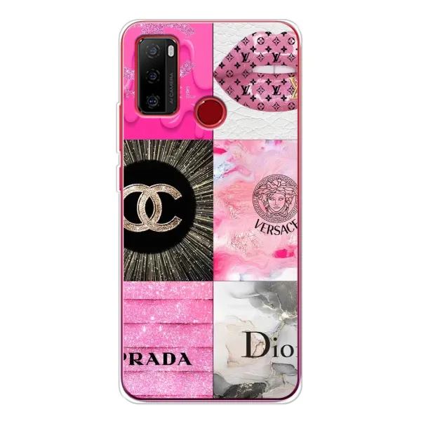 Чехол с рисунком «Модница» для Ulefone Note 10
