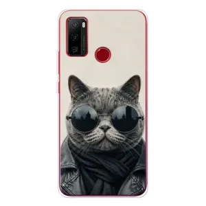 Чехол на тематику: Коты для Ulefone Note 10 (Модный кот)