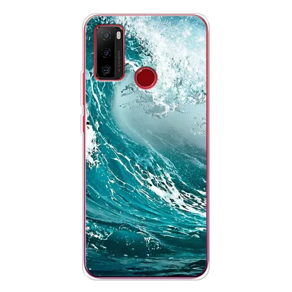 Чехол с рисунком «Морская волна» для Ulefone Note 10