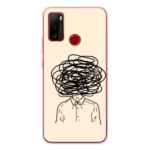 Чехол с рисунком «Мысли» для Ulefone Note 10 Чехол с рисунком «Мысли» для Ulefone Note 10