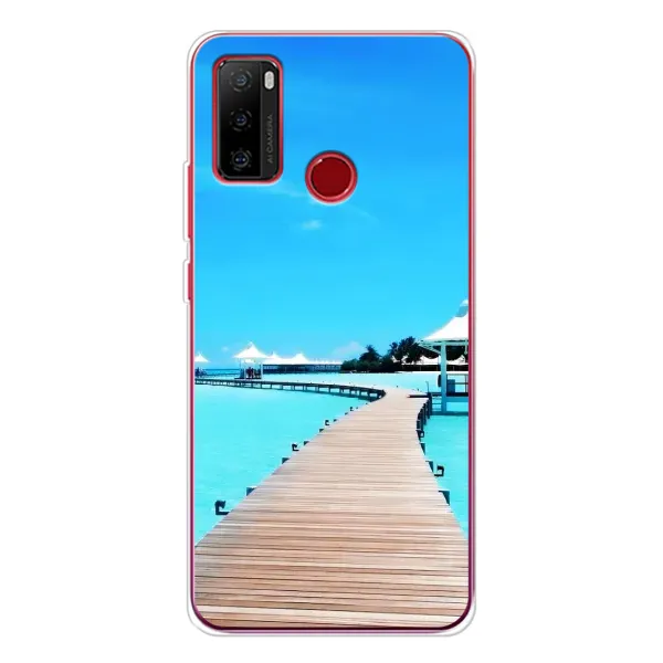 Чехол с рисунком «Набережная» для Ulefone Note 10