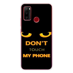 Чехол с Прикольным принтом на Ulefone Note 10 (Не трогай мой телефон)