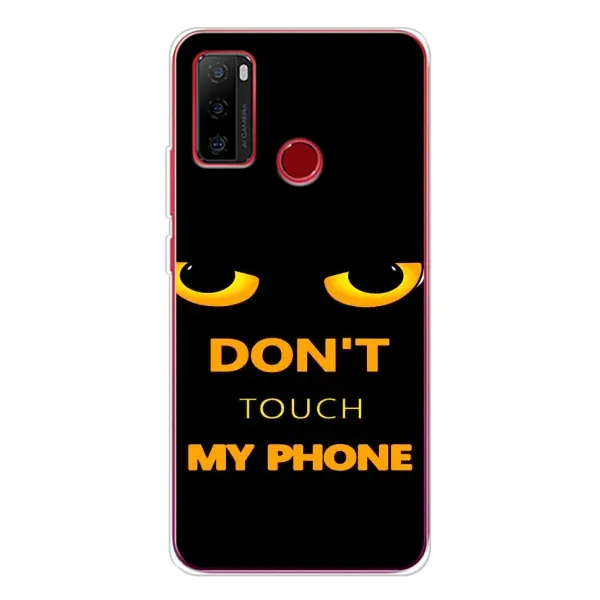 Чехол с рисунком «Не трогай мой телефон» для Ulefone Note 10 Чехол с рисунком «Не трогай мой телефон» для Ulefone Note 10