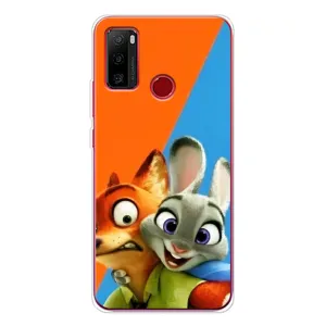 Чехлы ЗВЕРОПОЛИС для Ulefone Note 10 (Ник и Хопс)