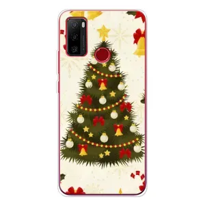 Чехол Новогодняя Елка на Ulefone Note 10 (Новогодний принт)