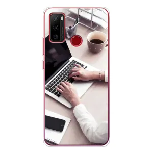 Силиконовый бампер (Работники) на Ulefone Note 10 (Офисный работник)
