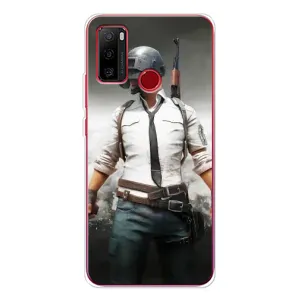 Силиконовый чехол с картинкой "Герой Pubg" на Ulefone Note 10