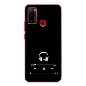 Чехол с картинками на черном фоне для Ulefone Note 10 (Плеер)
