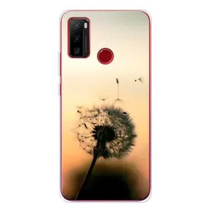 Силиконовый Чехол с одуванчиками на Ulefone Note 10 (Роздумаханый одуванчик)