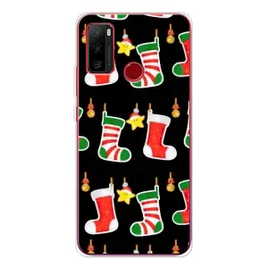 Силиконовый бампер на рождество для Ulefone Note 10 (Рождественские подарки)