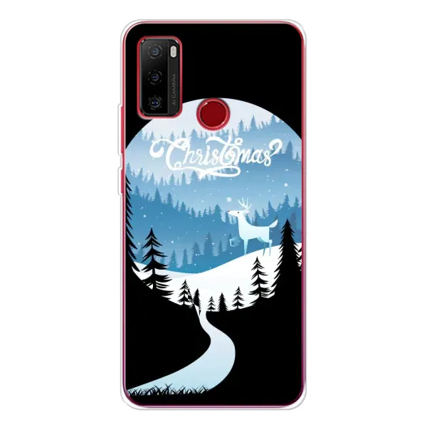 Чехол с рисунком «Рождественский Олень» для Ulefone Note 10