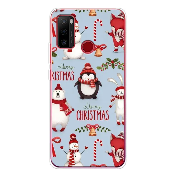 Чехол с рисунком «Рождественский» для Ulefone Note 10