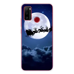 Чехол Санта Клаус для Ulefone Note 10 (Санта - луна)