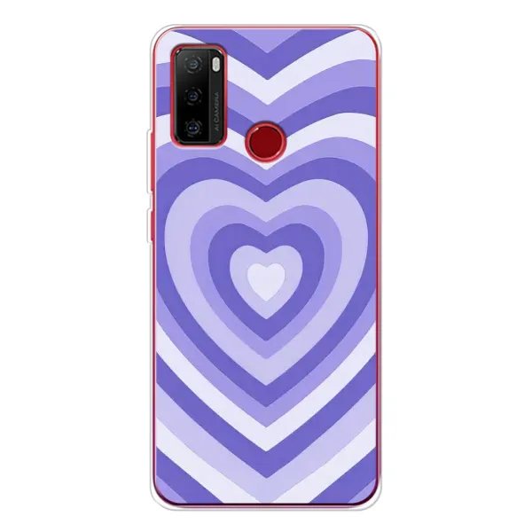 Чехол с рисунком «Сердце фиолет» для Ulefone Note 10 Чехол с рисунком «Сердце фиолет» для Ulefone Note 10