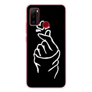 Чохол (Знак сердечка) для Ulefone Note 10 (Сердечко на чорному)