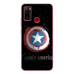 Чехол с Щитом Капитана Америки на Ulefone Note 10 (Щит Капитана)