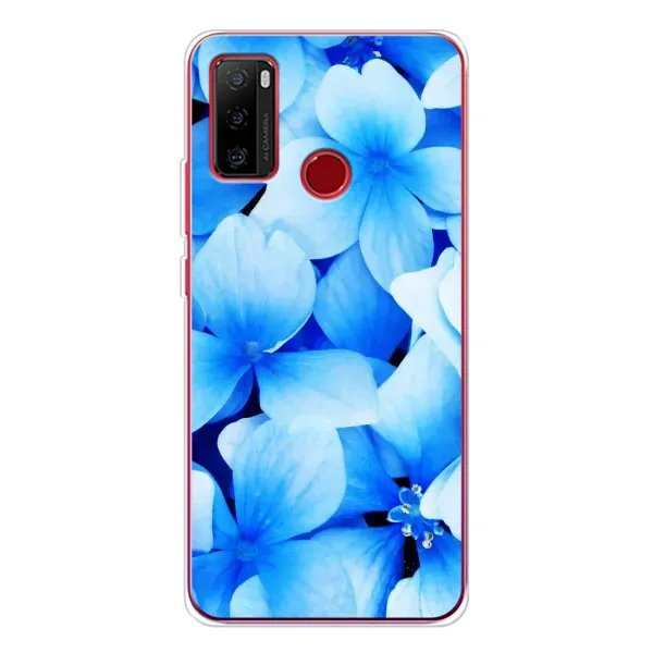 Чохол з малюнком «Сині квіти» для Ulefone Note 10 Чохол з малюнком «Сині квіти» для Ulefone Note 10