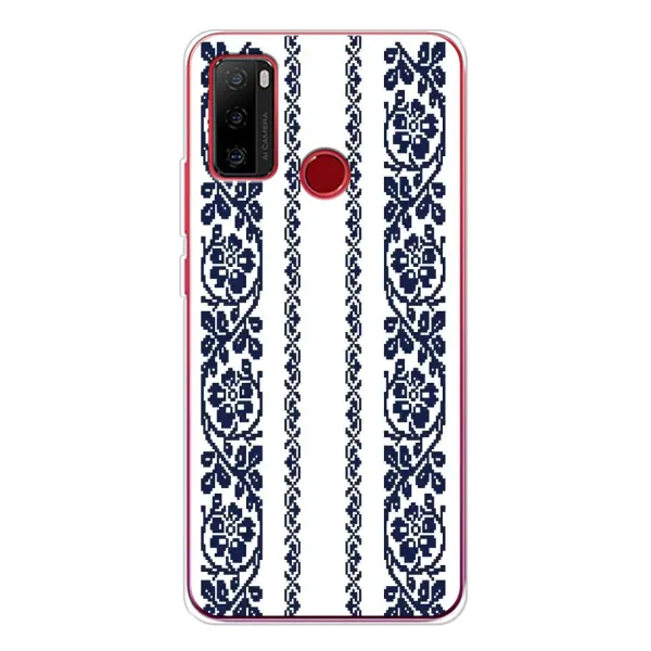 Чехол с рисунком «Синяя вышиванка» для Ulefone Note 10 Чехол с рисунком «Синяя вышиванка» для Ulefone Note 10