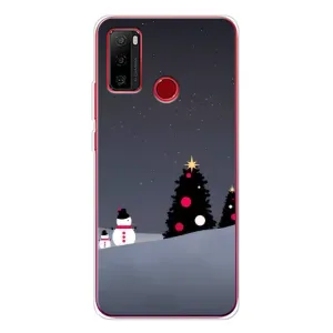 Чехлы на Новый Год Ulefone Note 10 (Снеговички)