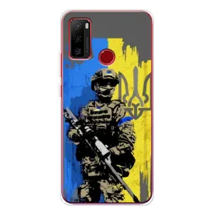 Чохли з принтом (Воїни ЗСУ) для Ulefone Note 10 (Солдат ЗСУ)