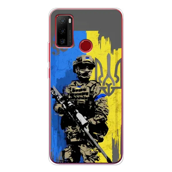 Чехол с рисунком «Солдат ЗСУ» для Ulefone Note 10 Чехол с рисунком «Солдат ЗСУ» для Ulefone Note 10