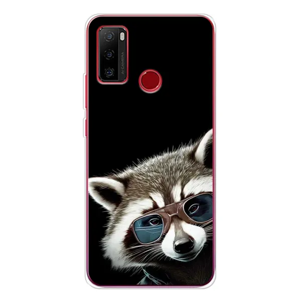 Чехол с рисунком «Стильный Енот» для Ulefone Note 10 Чехол с рисунком «Стильный Енот» для Ulefone Note 10