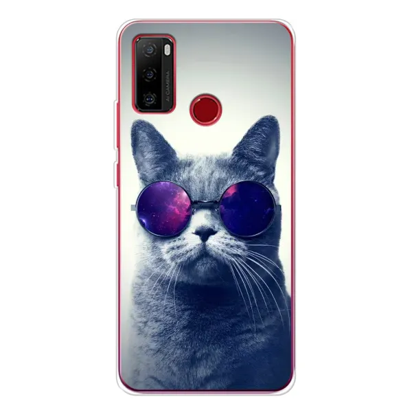 Чохол з малюнком «Стильний КОТ» для Ulefone Note 10 Чохол з малюнком «Стильний КОТ» для Ulefone Note 10