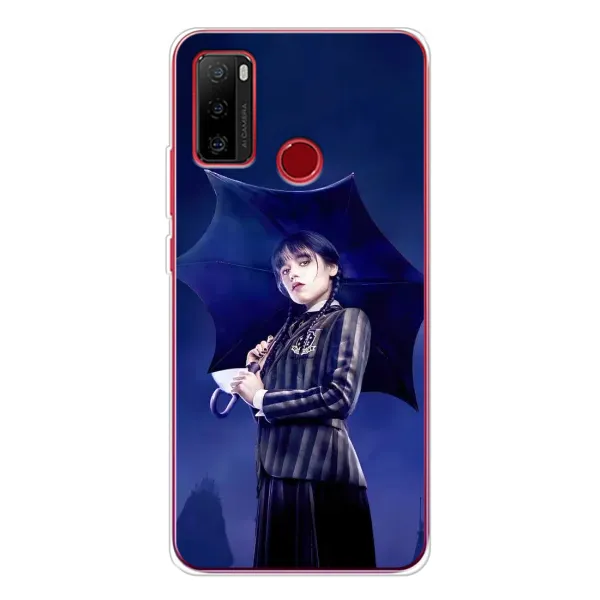 Чехол с рисунком «Уэнсдей с зонтом» для Ulefone Note 10 Чехол с рисунком «Уэнсдей с зонтом» для Ulefone Note 10