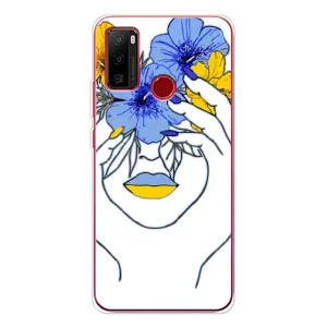 Чохол на Ulefone Note 10 (Український дизайн) (Українка на всю голову)