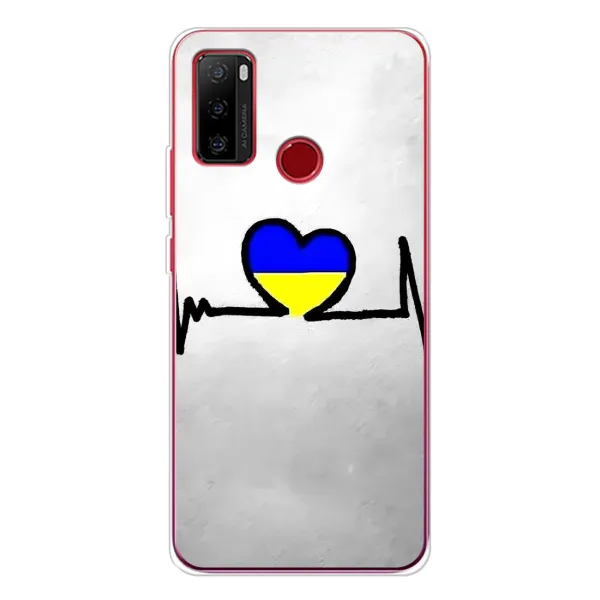 Чехол с рисунком «Украинская кардиограмма» для Ulefone Note 10 Чехол с рисунком «Украинская кардиограмма» для Ulefone Note 10