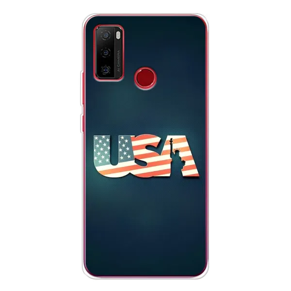 Чохол з малюнком «USA» для Ulefone Note 10 Чохол з малюнком «USA» для Ulefone Note 10
