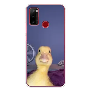Бампер с принтом Мемы для Ulefone Note 10 (Утка)