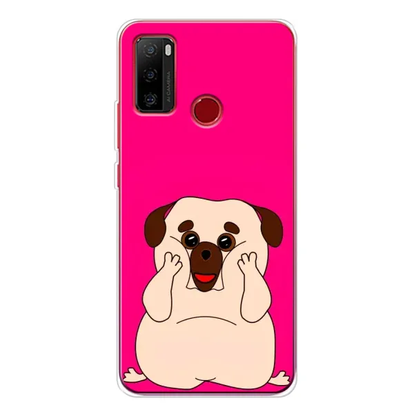 Чехол с рисунком «Веселый Мопсик» для Ulefone Note 10 Чехол с рисунком «Веселый Мопсик» для Ulefone Note 10