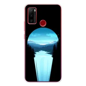 Летний Чехол на Ulefone Note 10 (Синий Водопад)
