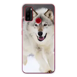 Чохол з малюнком «Вовк біжить по снігу» для Ulefone Note 10