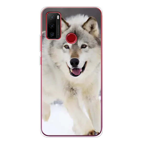 Чохол з малюнком «Вовк біжить по снігу» для Ulefone Note 10 Чохол з малюнком «Вовк біжить по снігу» для Ulefone Note 10