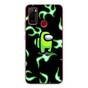 Чехол "Амонг Ас" для Ноте 10 (Яркий игрок)