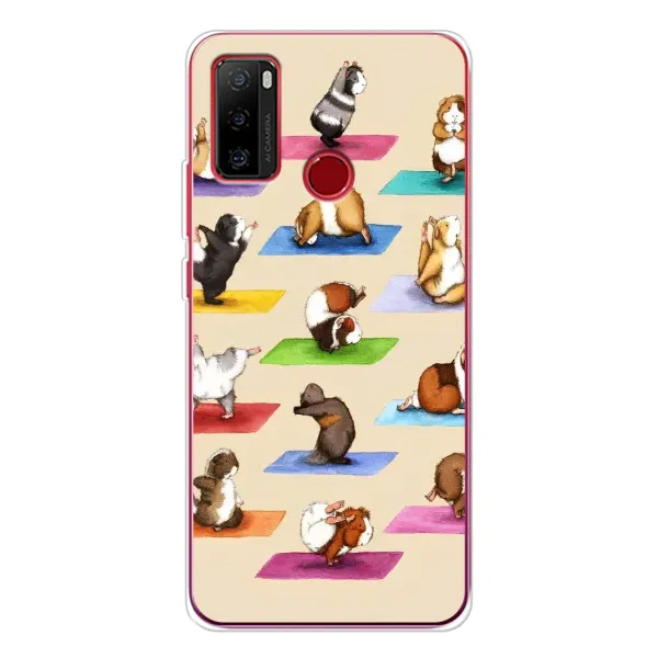 Чехол с рисунком «Ёга свинок» для Ulefone Note 10 Чехол с рисунком «Ёга свинок» для Ulefone Note 10