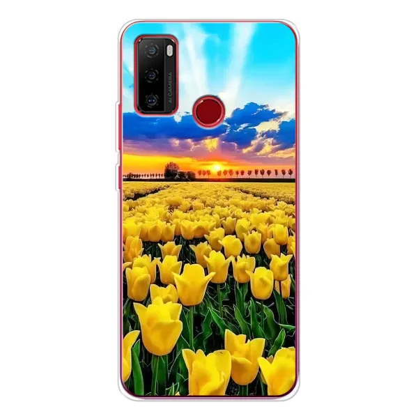 Чехол с рисунком «Желтые тюльпаны» для Ulefone Note 10