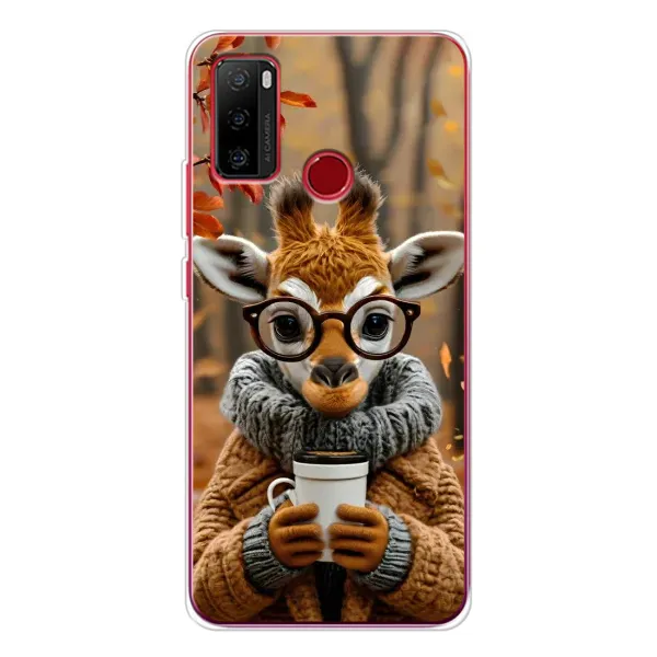 Чехол с рисунком «Жираф с кофе» для Ulefone Note 10 Чехол с рисунком «Жираф с кофе» для Ulefone Note 10