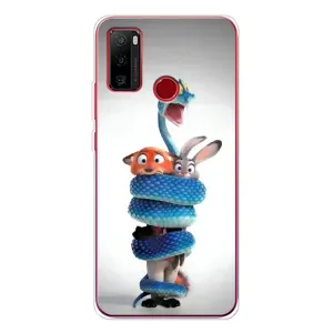 Силіконовий чохол з принтом Зоотрополіс для Ulefone Note 10 (Змія Зоо)
