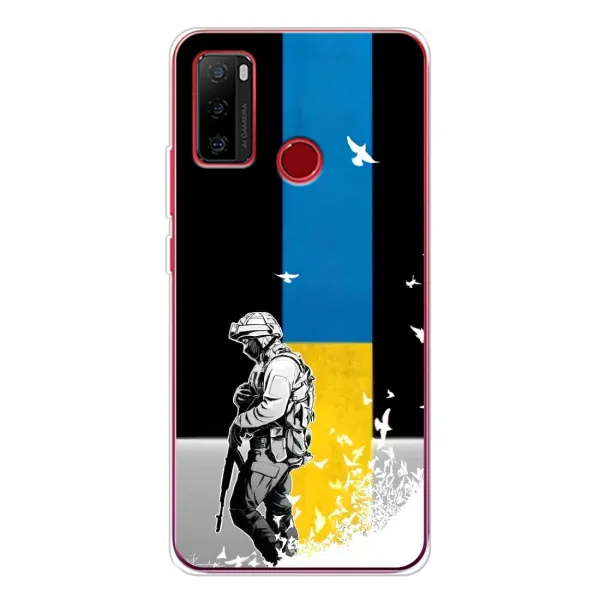 Чехол с рисунком «ЗСУ» для Ulefone Note 10