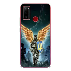 Патриотический Чехол для Ulefone Note 10 (ЗСУ з крильями)