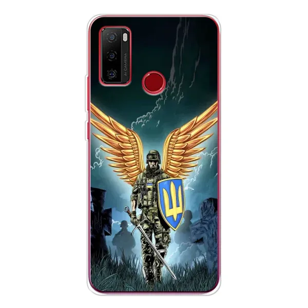 Чехол с рисунком «ЗСУ з крильями» для Ulefone Note 10