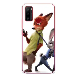 Чехлы ЗВЕРОПОЛИС для Ulefone Note 10 (Зверополис герои)