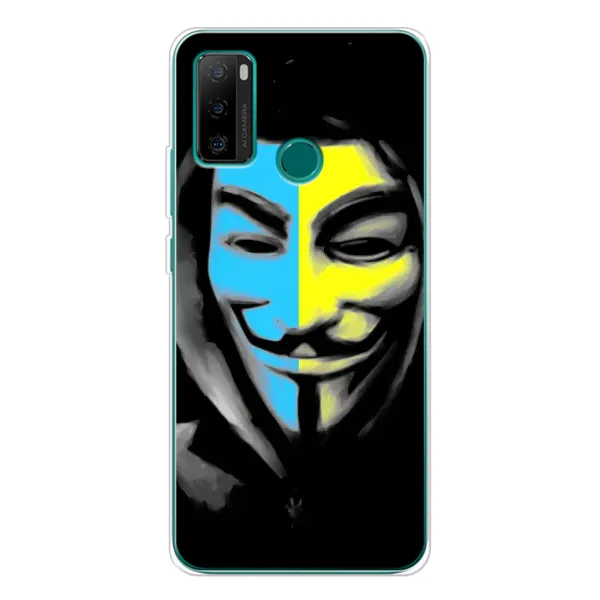 Чехол с рисунком «Анонимус патриот» для Ulefone Note 10P Чехол с рисунком «Анонимус патриот» для Ulefone Note 10P