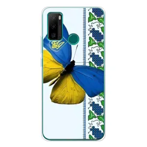 Чохол з Українською символікою на Ноте 10П (Метелик)