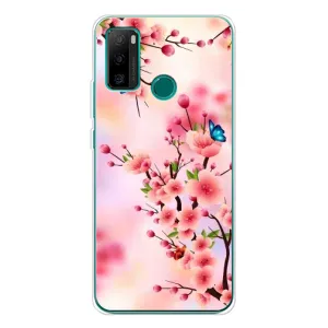 Чохол з картинкою Сакури на Ulefone Note 10P (Метелики на сакурі)